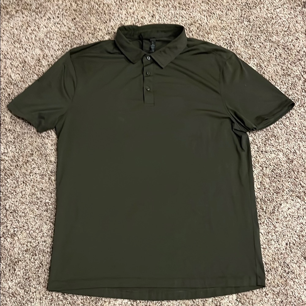Men's XL Lululemon Polo Shirt Tech material
